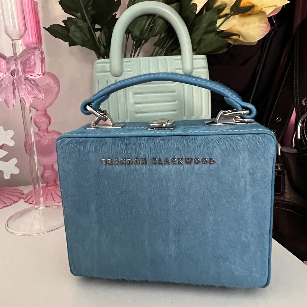 Brandon Blackwood mini Kendrick pony hair bag